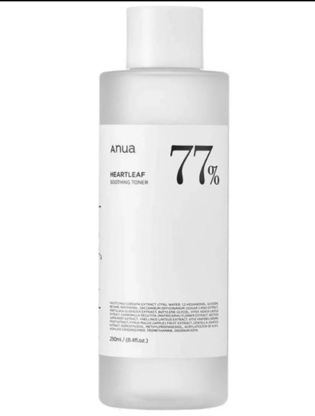 Anua Heartleaf 77% Soothing Toner 250ml • Skincare Coreano Chile | ISEORA