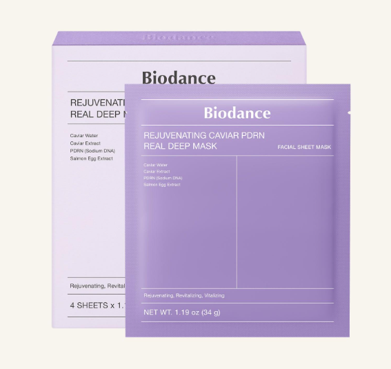 Biodance Caviar PDRN Rejuvenating Mask • Skincare Coreano Chile | ISEORA