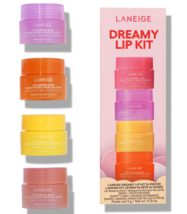 LANEIGE Dreamy Lip Kit Set (4 UNID.) • Tratamiento de Labios Chile | ISEORA