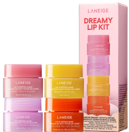 LANEIGE Dreamy Lip Kit Set (4 UNID.) • Tratamiento de Labios Chile | ISEORA