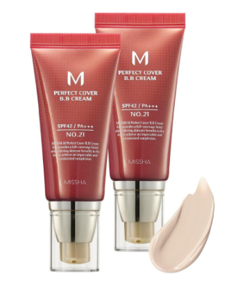 Missha M Perfect Cover BB Cream • Maquillaje Coreano Chile | ISEORA