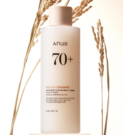 Anua Rice 70 Glow Milky Cream • Crema de Arroz Coreana Chile | ISEORA