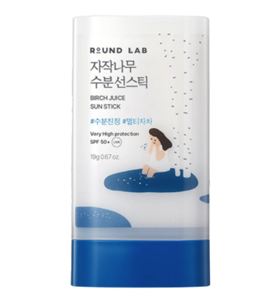 Round Lab Birch Juice Sun Stick SPF50+ • Skincare Coreano Chile | ISEORA