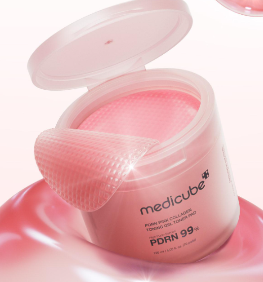 Medicube PDRN Pink Collagen Gel Pad • Skincare Coreano Chile | ISEORA