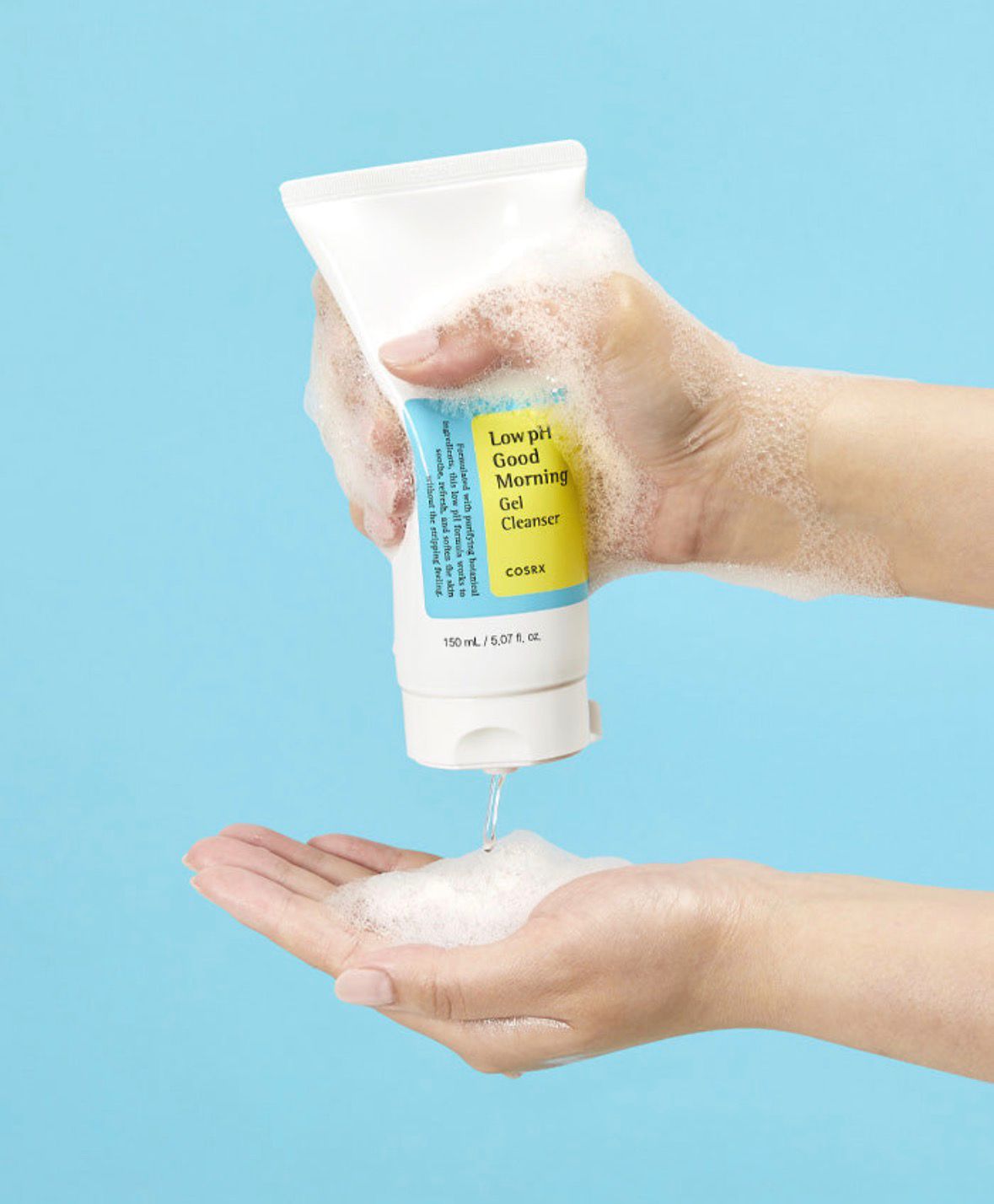 COSRX Low pH Good Morning Gel Cleanser • Limpiador Coreano | ISEORA Chile